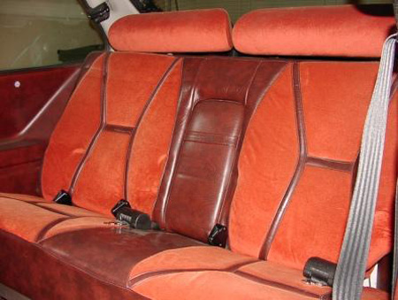 1978 99 Turbo - back seat