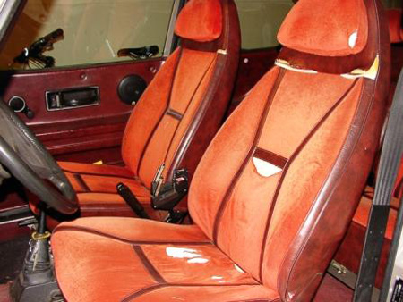 1978 99 Turbo - front seats